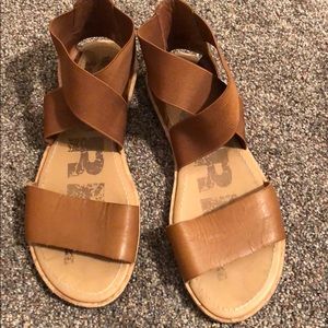 Lightly worn sandals